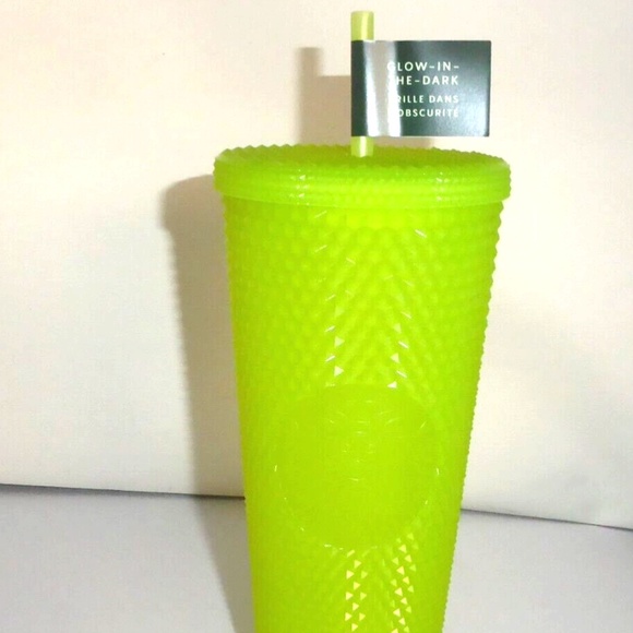 Starbucks GLOW IN THE DARK Lemongrass Studded Tumbler Venti - Picture 2 of 11